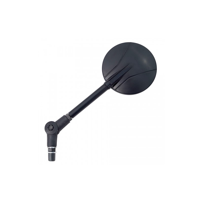 PAIR OF REARVIEW MIRRORS FAR FLEXI FOLDABLE, BLACK, APPROVED