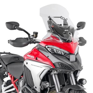 WINDSHIELD GIVI DUCATI MULTISTRADA V4 S SPORT 2021-2023, TRANSPARENT