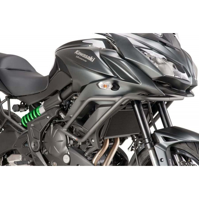 PARAMOTORE PUIG KAWASAKI VERSYS 650 2015-2020, NERO