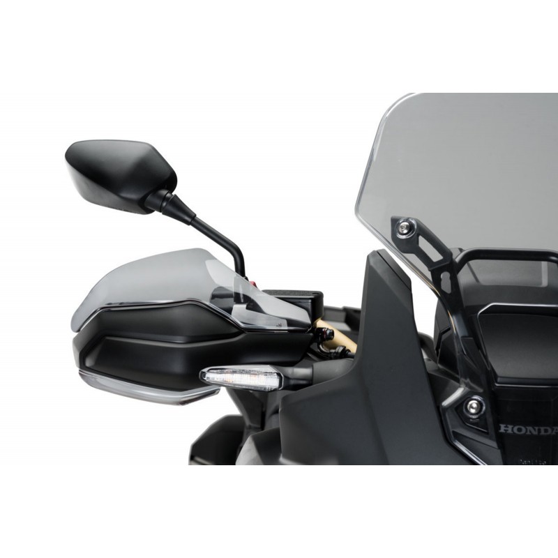 PUIG EXTENSION FOR ORIGINAL HANDGUARDS HONDA AFRICA TWIN 1000 2016-2017, LIGHT SMOKE