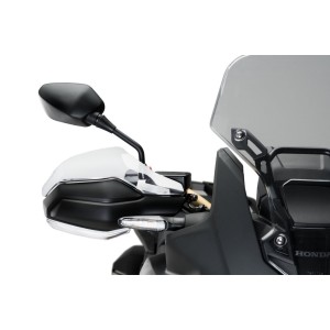 PUIG VERLÄNGERUNG FÜR ORIGINAL HANDSCHUTZ HONDA AFRICA TWIN 1000 2016-2017, TRANSPARENT