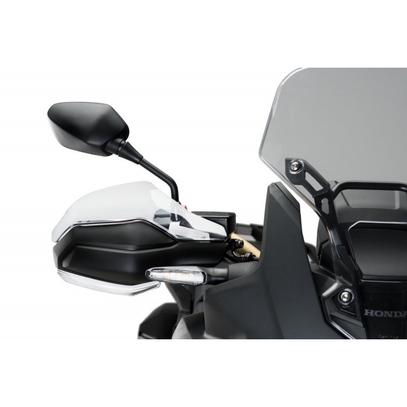 EXTENSIÓN PUIG PARA GUARDAMANOS ORIGINALES HONDA AFRICA TWIN 1000 2016-2017, TRANSPARENTE
