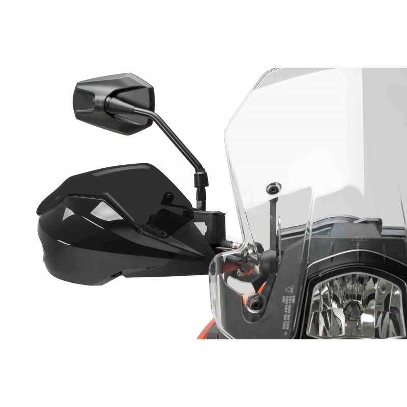 EXTENSIÓN PUIG PARA GUARDAMANOS ORIGINALES KTM 1190 ADVENTURE 2013-2016, AHUMADO OSCURO