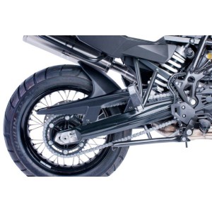PARAFANGO POSTERIORE PUIG BMW F 800 GS ADVENTURE 2013-2018, NERO OPACO