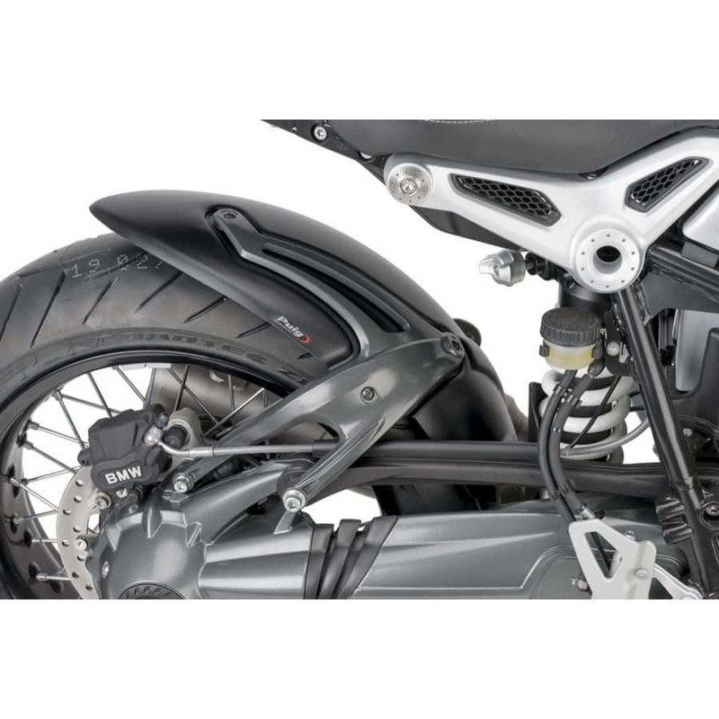 PARAFANGO POSTERIORE PUIG BMW R NINE T PURE 2017-2020, NERO OPACO