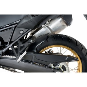 PARAFANGO POSTERIORE PUIG HONDA AFRICA TWIN 1000 2018-2019, NERO OPACO