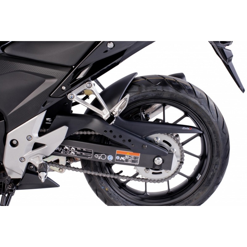 GUARDABARROS TRASERO PUIG HONDA CBR 500 R 2016-2018, NEGRO MATE