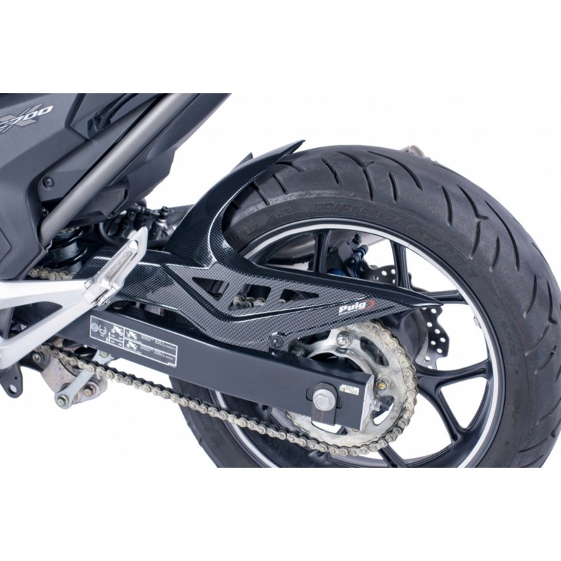 GUARDABARROS TRASERO PUIG HONDA NC 750 S 2016-2020, CARBON LOOK