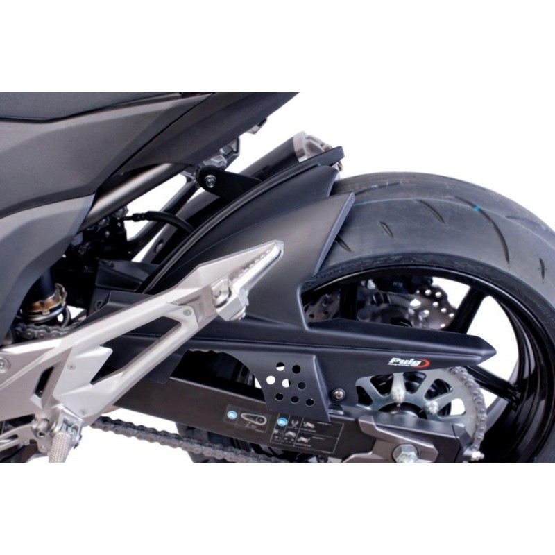 GUARDABARROS TRASERO PUIG KAWASAKI Z 800 2013-2016, NEGRO MATE