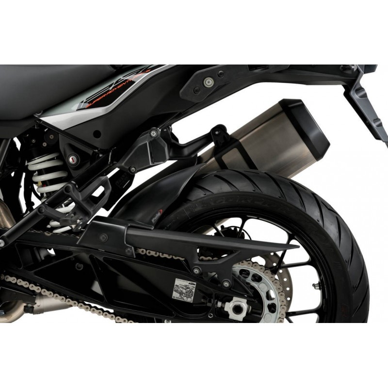 GUARDABARROS TRASERO PUIG KTM 1290 SUPER ADVENTURE R 2017-2020, NEGRO MATE