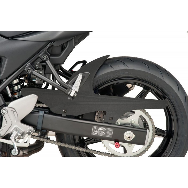 GUARDABARROS TRASERO PUIG SUZUKI SV 650 2016-2020, NEGRO MATE