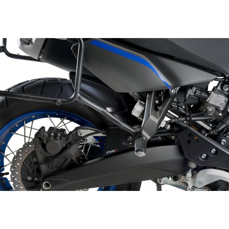 GUARDABARROS TRASERO PUIG YAMAHA XT 1200 Z SUPER TENERE 2010-2020, CARBON LOOK