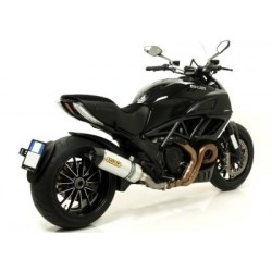 ARROW RACE-TECH EXHAUST DUCATI DIAVEL 1200 2011-2018OGAT, ALUMINUM/CARBON, DEKAT