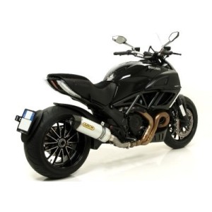 TERMINALE ARROW RACE-TECH DUCATI DIAVEL 1200 2011-2018OGAT, ALLUMINIO/CARBONIO, DEKAT