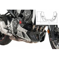 PUNTALE MOTORE PUIG HONDA CB 1000 R 2018-2020, NERO OPACO