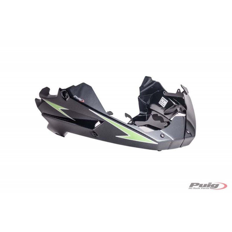 PUNTALE MOTORE PUIG KAWASAKI Z 800 2013-2016, CARBON LOOK