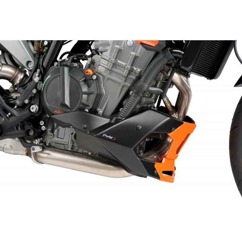 CONSEJO DE MOTOR PUIG KTM 790 DUKE 2018-2020, NEGRO MATE