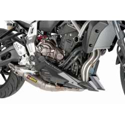 CONSEJO DE MOTOR PUIG YAMAHA MT-07 2018-2020, NEGRO MATE
