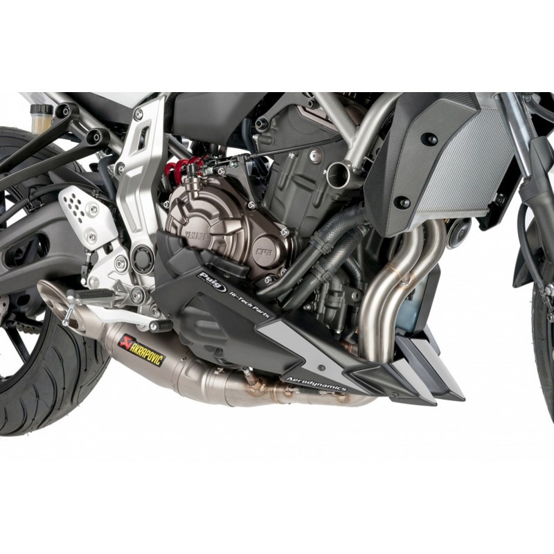 PUIG ENGINE TIP YAMAHA MT-07 2018-2020, MATT BLACK