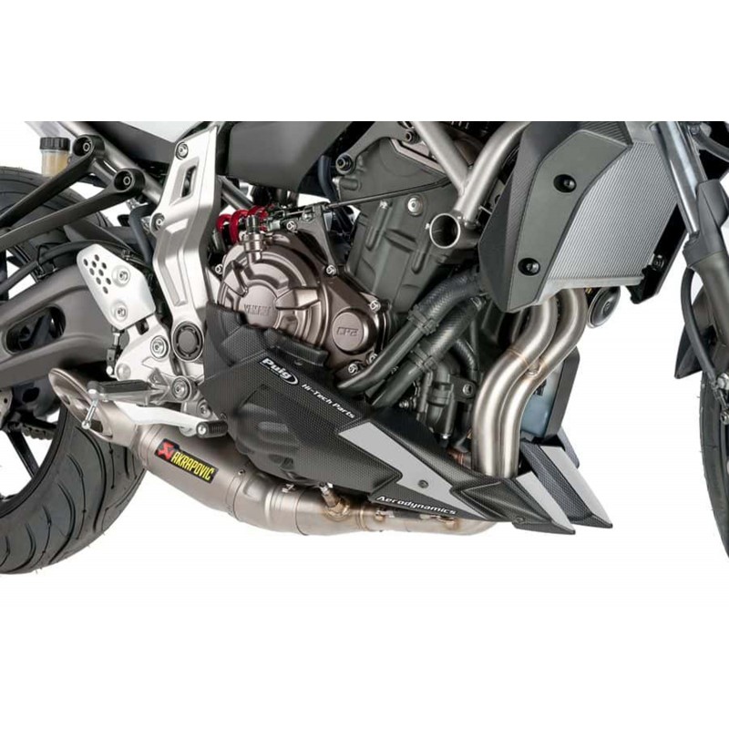 PUIG ENGINE TIP YAMAHA MT-07 2018-2020, CARBON LOOK
