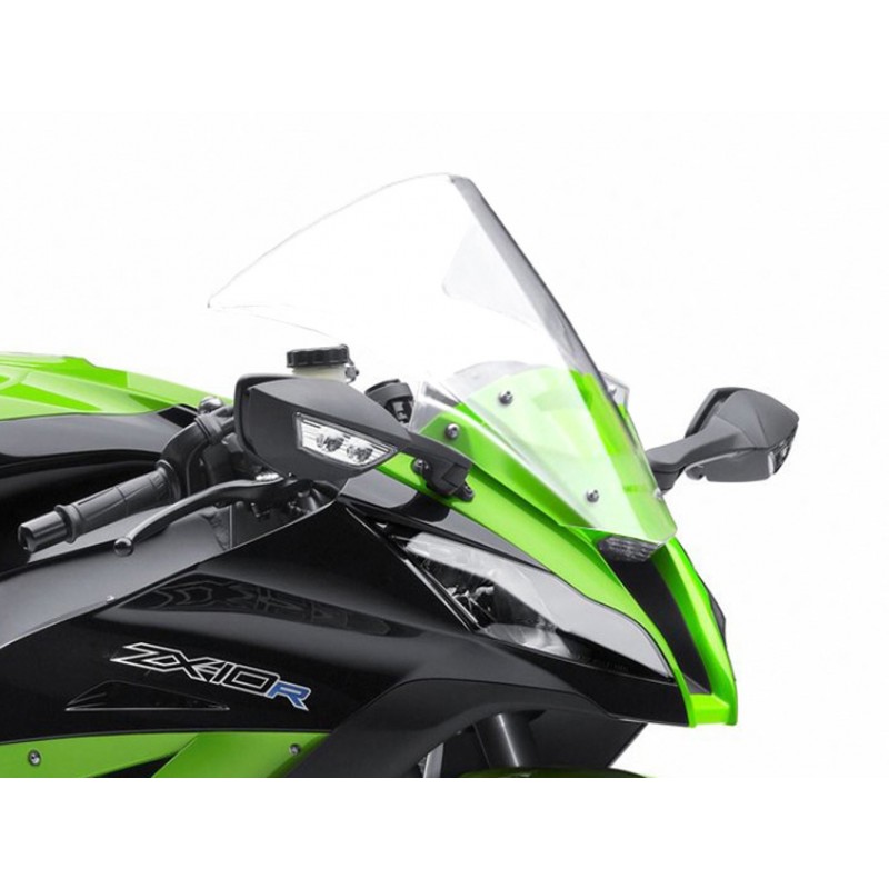 RACING BIKE SCREEN RACING HP KAWASAKI ZX-10R 2011-2015, TRANSPARENT