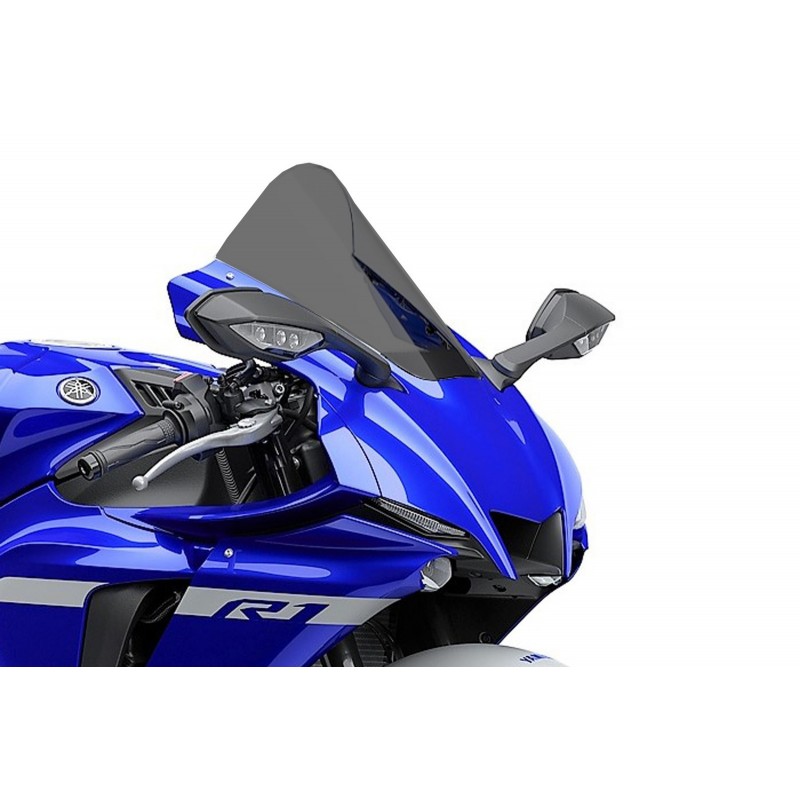 RACING BIKE SCREEN RACING HP YAMAHA R1 2020-2024, DARK SMOKE