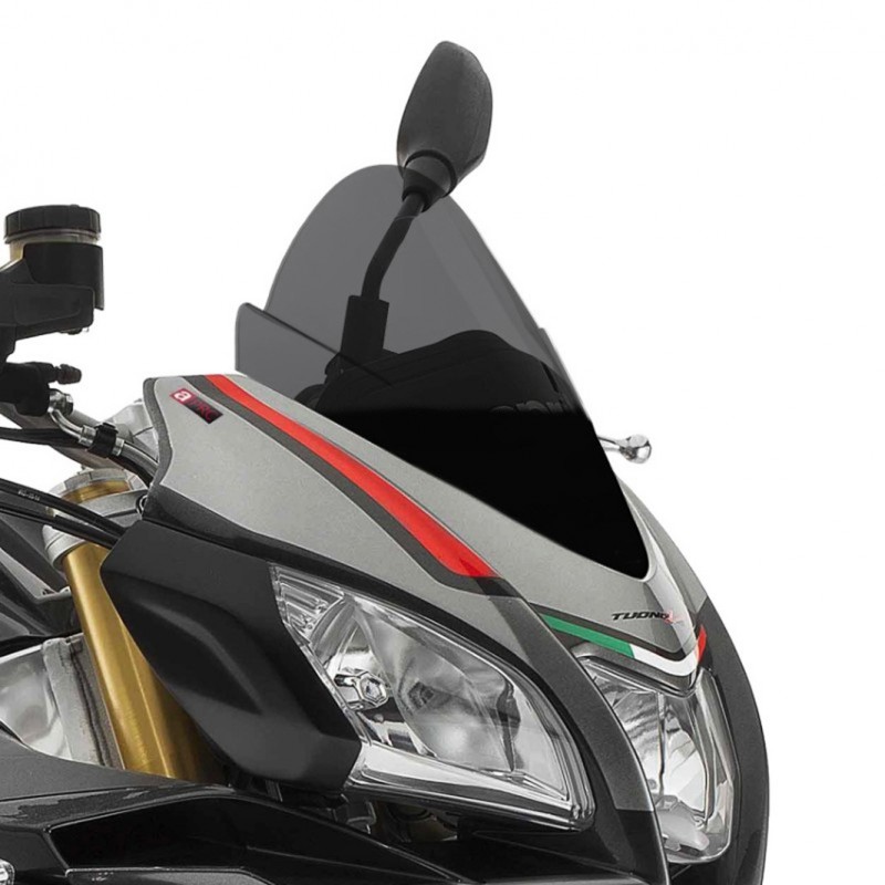 PUIG Z-RACING WINDSCHILD APRILIA TUONO V4 1100 FACTORY 2017-2020, DUNKLE RAUCH