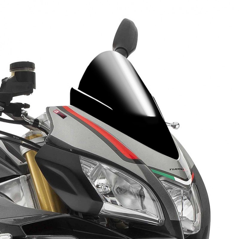 PUIG Z-RACING SCREEN APRILIA TUONO V4 1100 FACTORY 2017-2020, BLACK