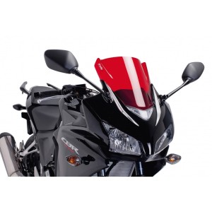 PUIG Z-RACING SCREEN HONDA CBR 500 R 2013-2015, RED