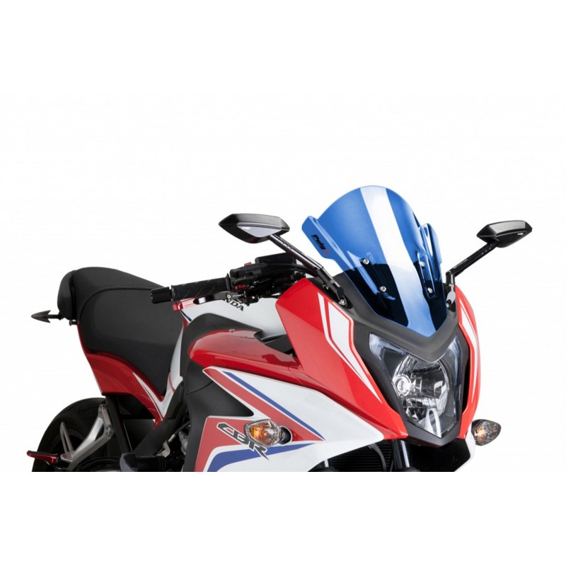 PUIG Z-RACING SCREEN HONDA CBR 650 F 2017-2018, BLUE