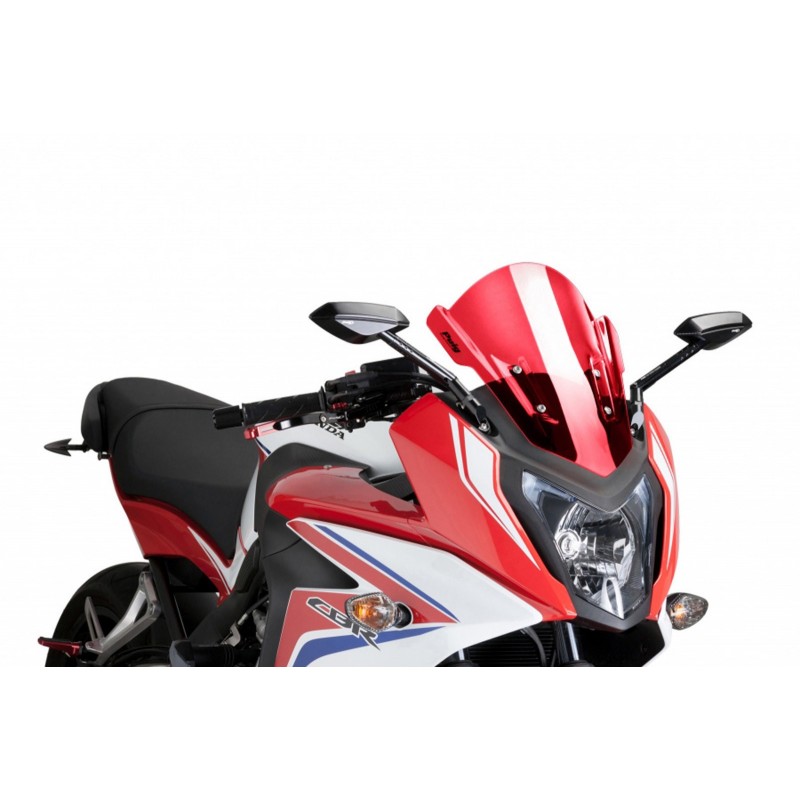 PUIG Z-RACING SCREEN HONDA CBR 650 F 2017-2018, RED