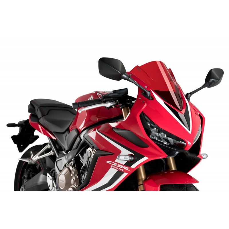 PUIG Z-RACING WINDSCHILD HONDA CBR 650 R 2019-2020, ROT