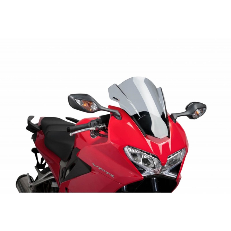 CUPOLINO PUIG Z-RACING HONDA VFR 800 F 2014-2020, FUME CHIARO