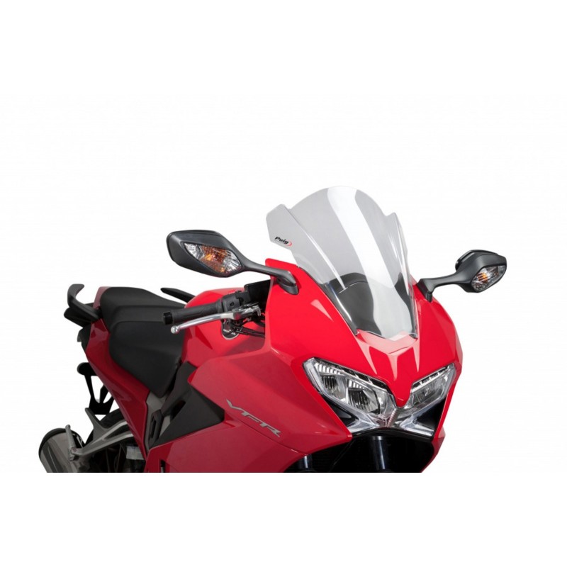 CUPOLINO PUIG Z-RACING HONDA VFR 800 F 2014-2020, TRASPARENTE