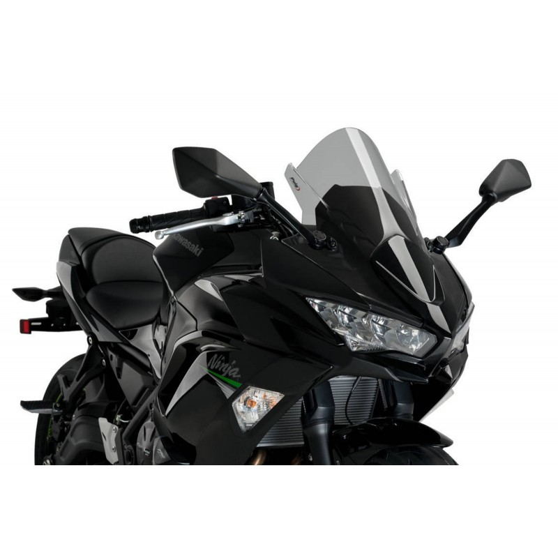 PUIG Z-RACING SCREEN KAWASAKI NINJA 650 2020, LIGHT SMOKE