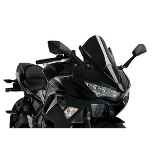 PUIG Z-RACING WINDSCHILD KAWASAKI NINJA 650 2020, SCHWARZ