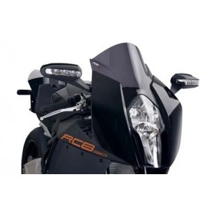 PUIG Z-RACING SCREEN KTM RC8 1190 2008-2013, DARK SMOKE