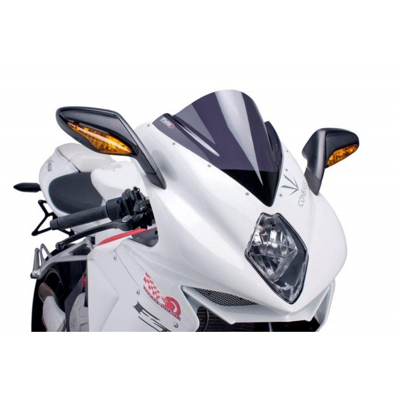 PUIG Z-RACING WINDSCHILD MV AGUSTA F3 675 2012-2019, DUNKLE RAUCH