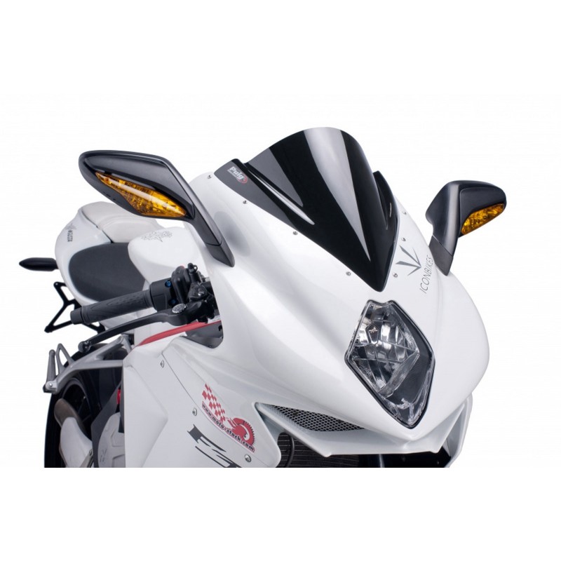 PUIG Z-RACING WINDSCHILD MV AGUSTA F3 800 2013-2019, SCHWARZ