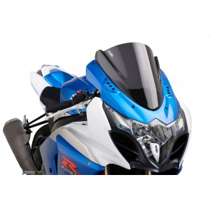 PUIG Z-RACING SCREEN SUZUKI GSX-R 1000 2009-2011, DARK SMOKE