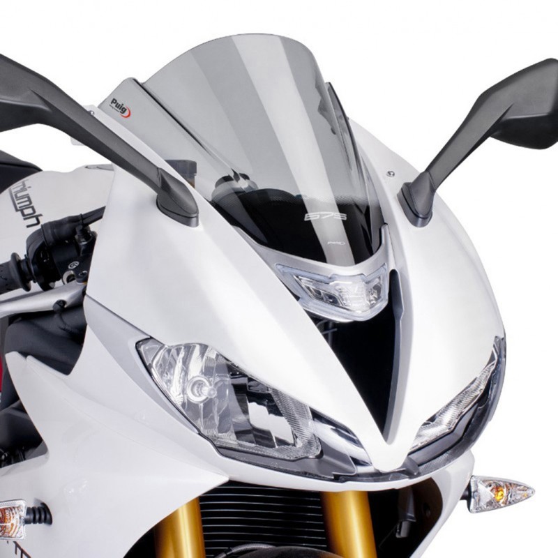 CUPULA PUIG Z-RACING TRIUMPH DAYTONA 675 R 2013-2015, AHUMADO CLARO