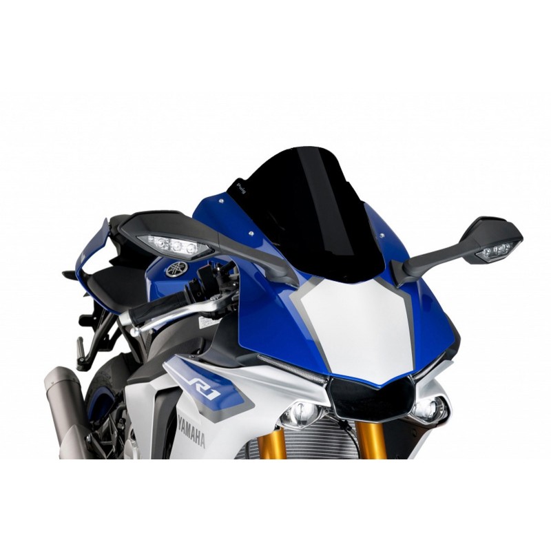 PUIG Z-RACING WINDSCHILD YAMAHA R1 2015-2019, SCHWARZ