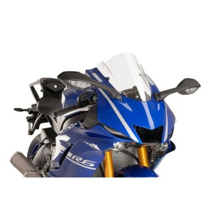 PUIG Z-RACING WINDSCHILD YAMAHA R6 2017-2020, TRANSPARENT