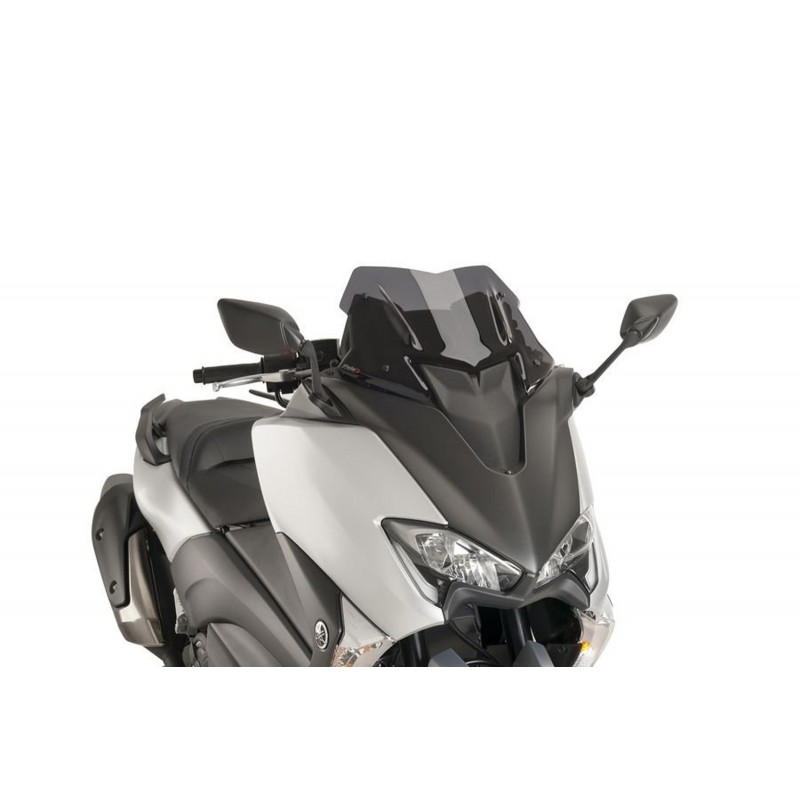 CUPOLINO PUIG V-TECH LINE SPORT YAMAHA T-MAX 530 2017-2019, FUME SCURO