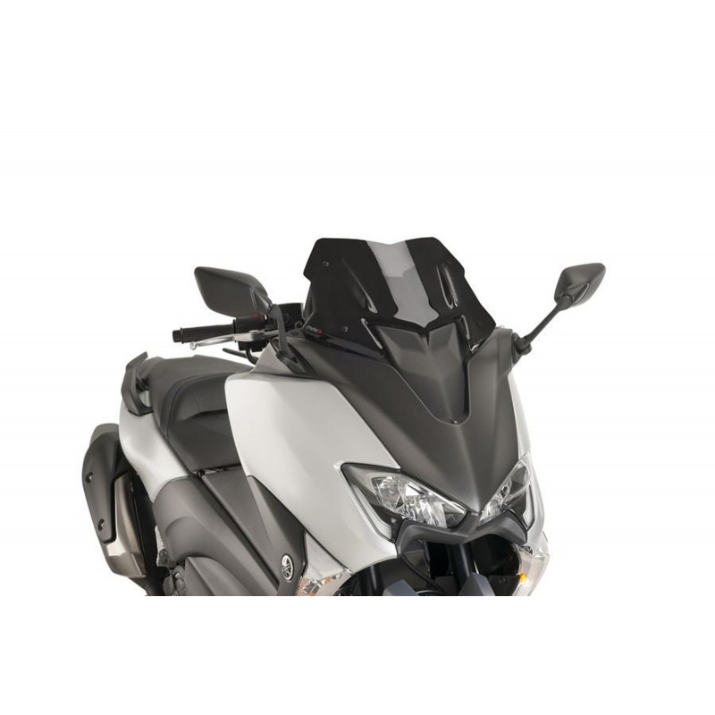 PARABRISAS PUIG V-TECH LINE SPORT YAMAHA T-MAX 530 2017-2019, NEGRO