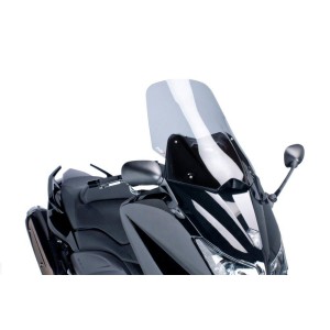 PUIG WINDSCHUTZSCHEIBE V-TECH LINE TOURING YAMAHA T-MAX 530 2015-2016, LEICHTER RAUCH