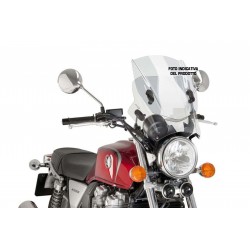 CUPOLINO PUIG UP&DOWN HONDA CB 1000 R 2018-2020, TRASPARENTE