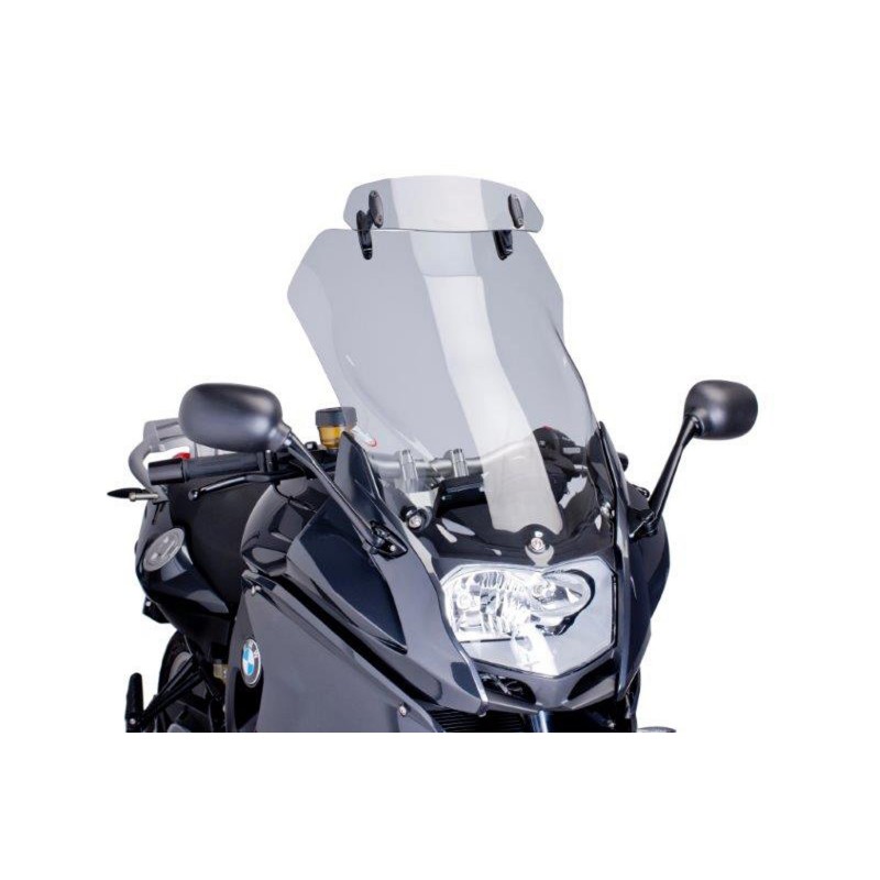 PARABRISAS PUIG TOURING CON DEFLECTOR BMW F 800 GT 2012-2019, AHUMADO CLARO