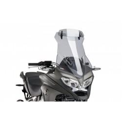 CUPOLINO PUIG TOURING CON DEFLETTORE HONDA CROSSRUNNER 800 2015-2020, FUME CHIARO