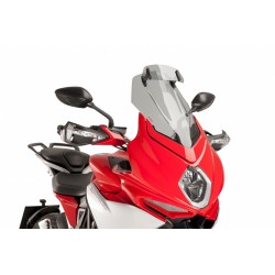 PARABRISAS PUIG TOURING CON DEFLECTOR MV AGUSTA TURISMO VELOCE 800 2015-2020, AHUMADO CLARO